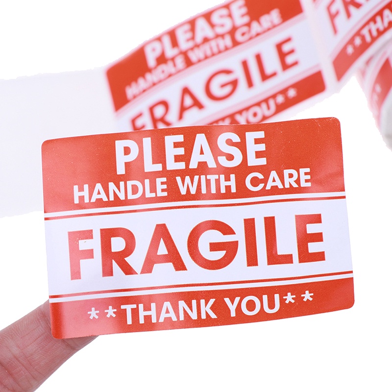 Bộ 1000 Miếng Dán Chữ Fragile Dùng Trang Trí