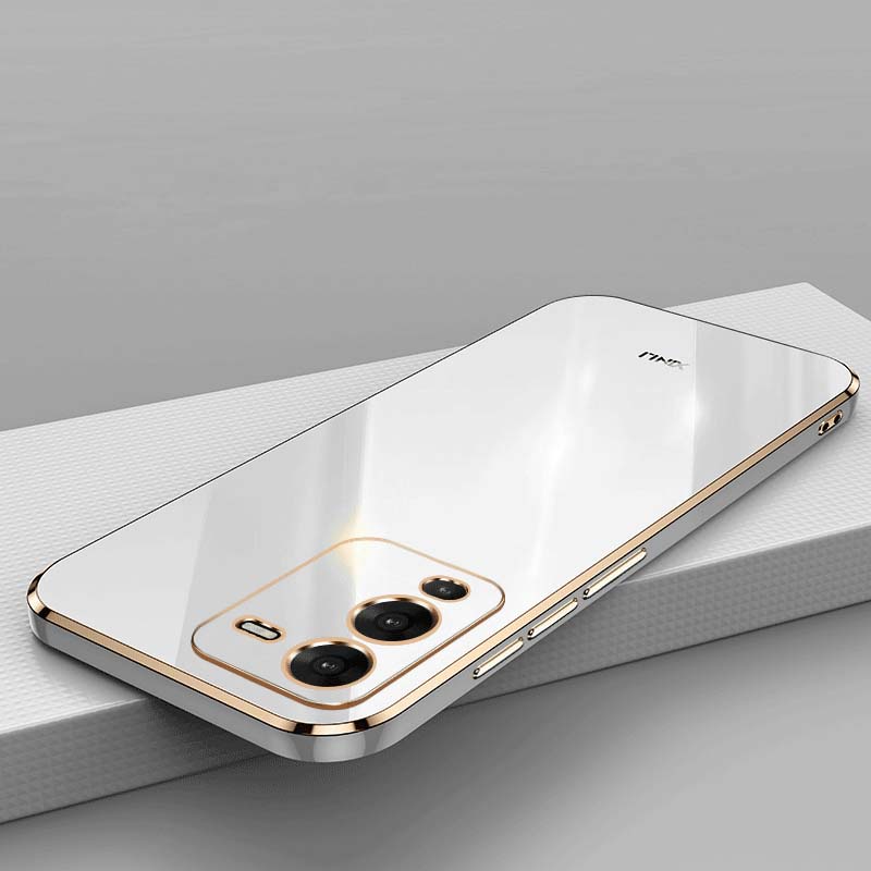 Ốp Điện Thoại TPU Dẻo Siêu Mỏng Bề Mặt Bóng Bảo Vệ Camera Cho VIVO S15 S15E Pro