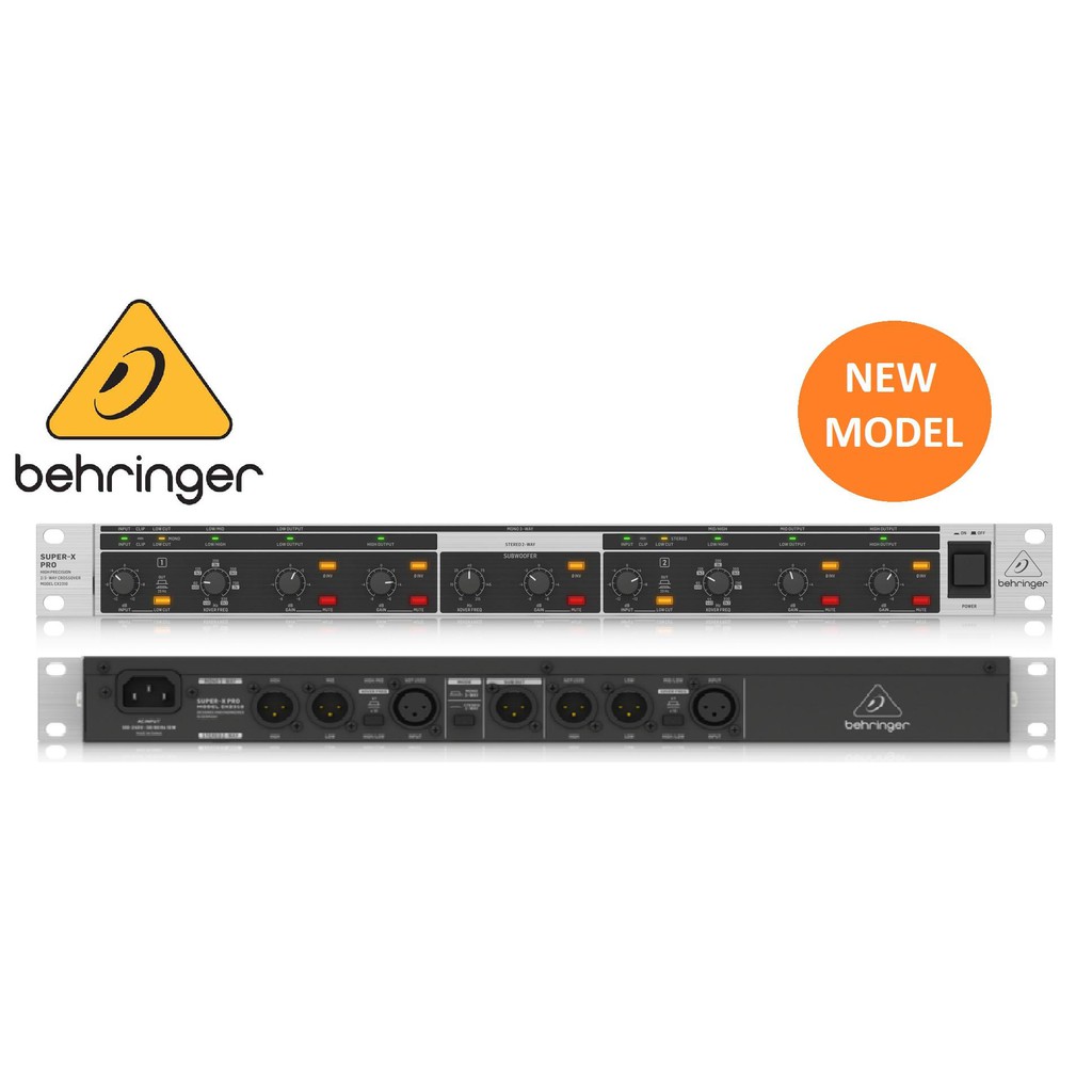 BỘ XỬ LÝ ÂM THANH BEHRINGER CROSSOVERS CX2310V2- CHÍNH HÃNG