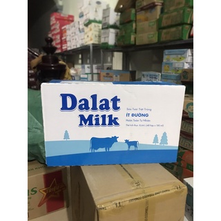 Sữa Tươi Tiệt Trùng Đà Lạt Milk Ít Đường