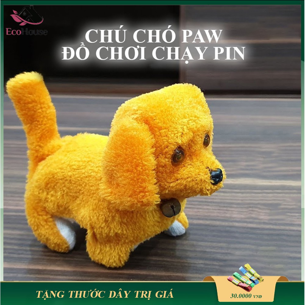 Đồ chơi trẻ em, chú chó PAW chạy bằng pin đáng yêu dành cho bé