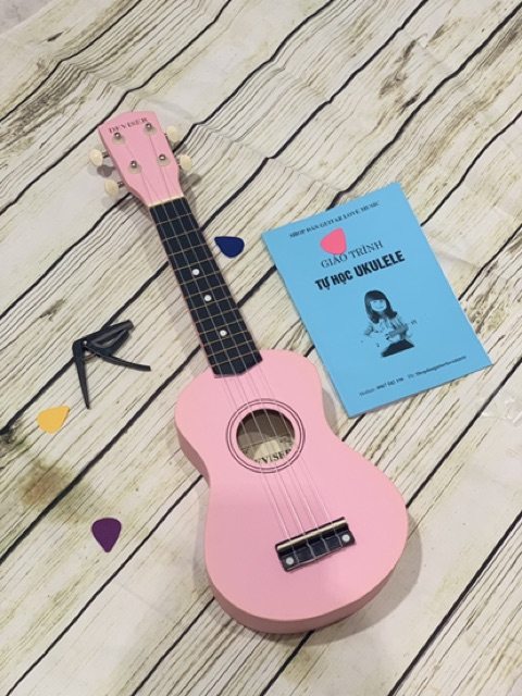 Đàn ukulele soprano màu sắc