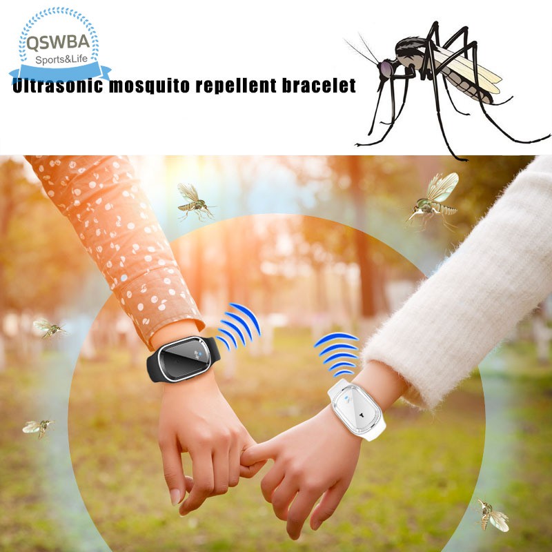 Vòng Đeo Tay Đuổi Muỗi Sóng Siêu Âm Sạc Lại Được Không Độc Hại