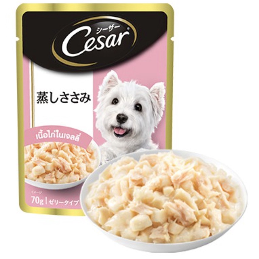 PATE TUYỆT HẢO CESAR CHO CHÓ Gói 70g