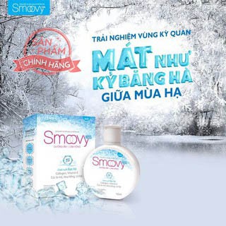 Dung dịch vệ sinh phụ nữ thế hệ mới Smoovy Cool, 150ml