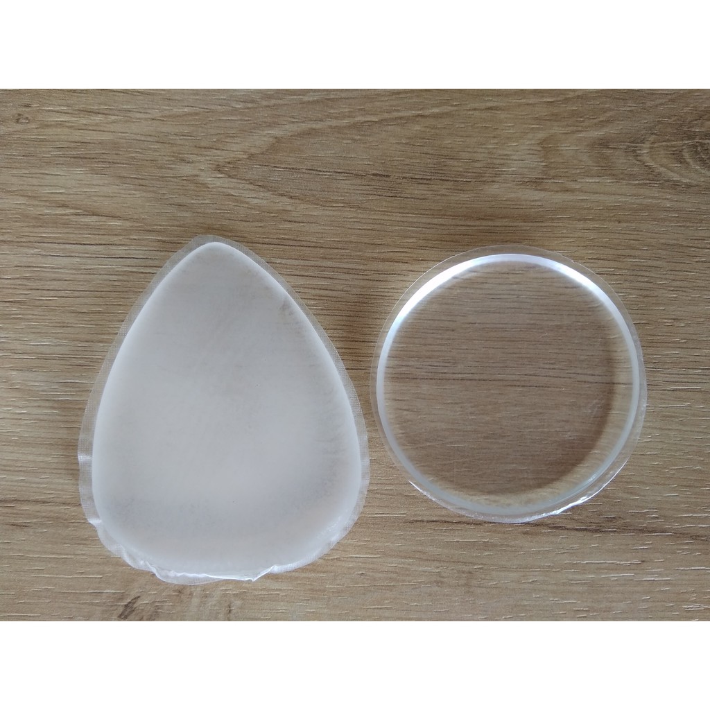 [Có sẵn] Bông trang điểm silicone tròn + giọt nước Vacosi BP33+34