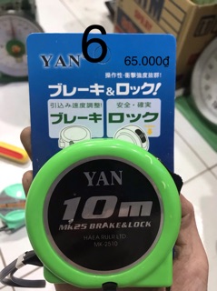 Thước kéo Yan(tốt), Dogi(thường)5m,7.5m,10m
