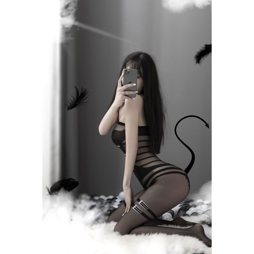 Cosplay sexy - Đồ ngủ lưới bodysuit quyến rũ gợi cảm | WebRaoVat - webraovat.net.vn