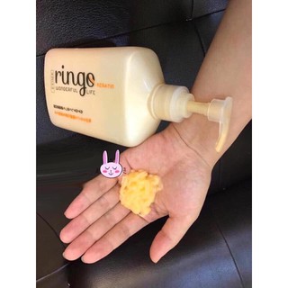 Kem ủ - hấp tóc Ringo keratin siêu phục hồi tóc nát 550ml [A]