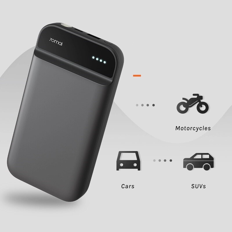 Bộ kích điện xe ô tô khẩn cấp tích hợp pin dự phòng 11100 mAh Xiaomi 70Mai Midrive PS01