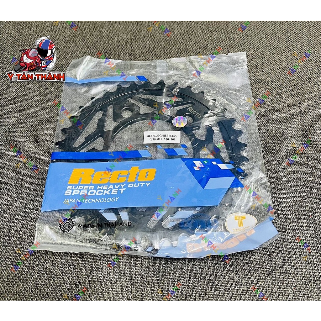 đĩa tải recto xe moto rebel 300 MS 212