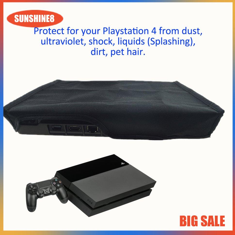 【SUN】Dust Proof Cover Case Soft DustProof Neoprene Cover Sleeve For PS4/PS4 SLIM