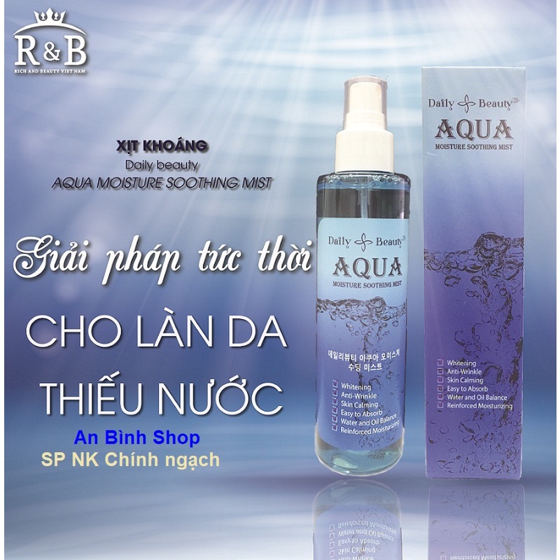Xịt khoáng Aqua R&B Hàn Quốc | BigBuy360 - bigbuy360.vn