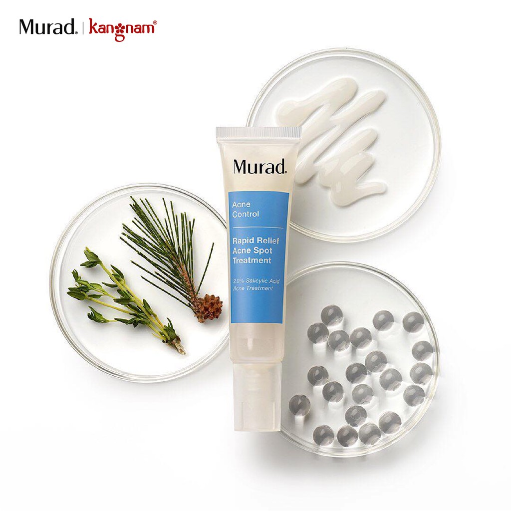 Combo gel dưỡng Oil Free Murad(47ml) tặng Gel mụn 4h Murad(15ml) và 2 sữa rửa mặt Murad Minisize