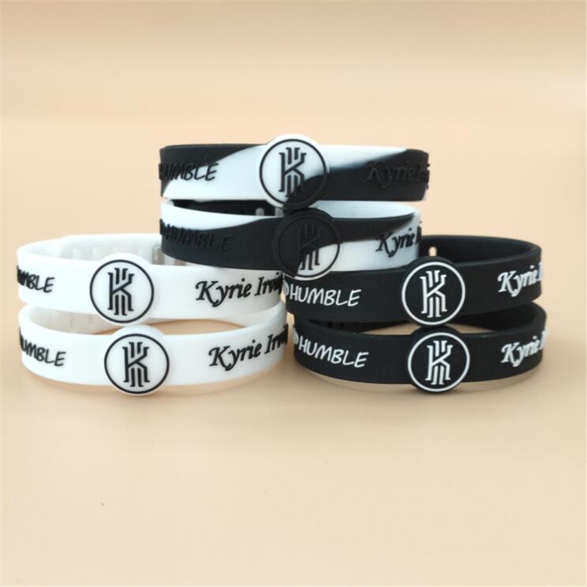 Vòng Tay Silicon In Hình Kyrie Irving NBA Có Thể Điều Chỉnh