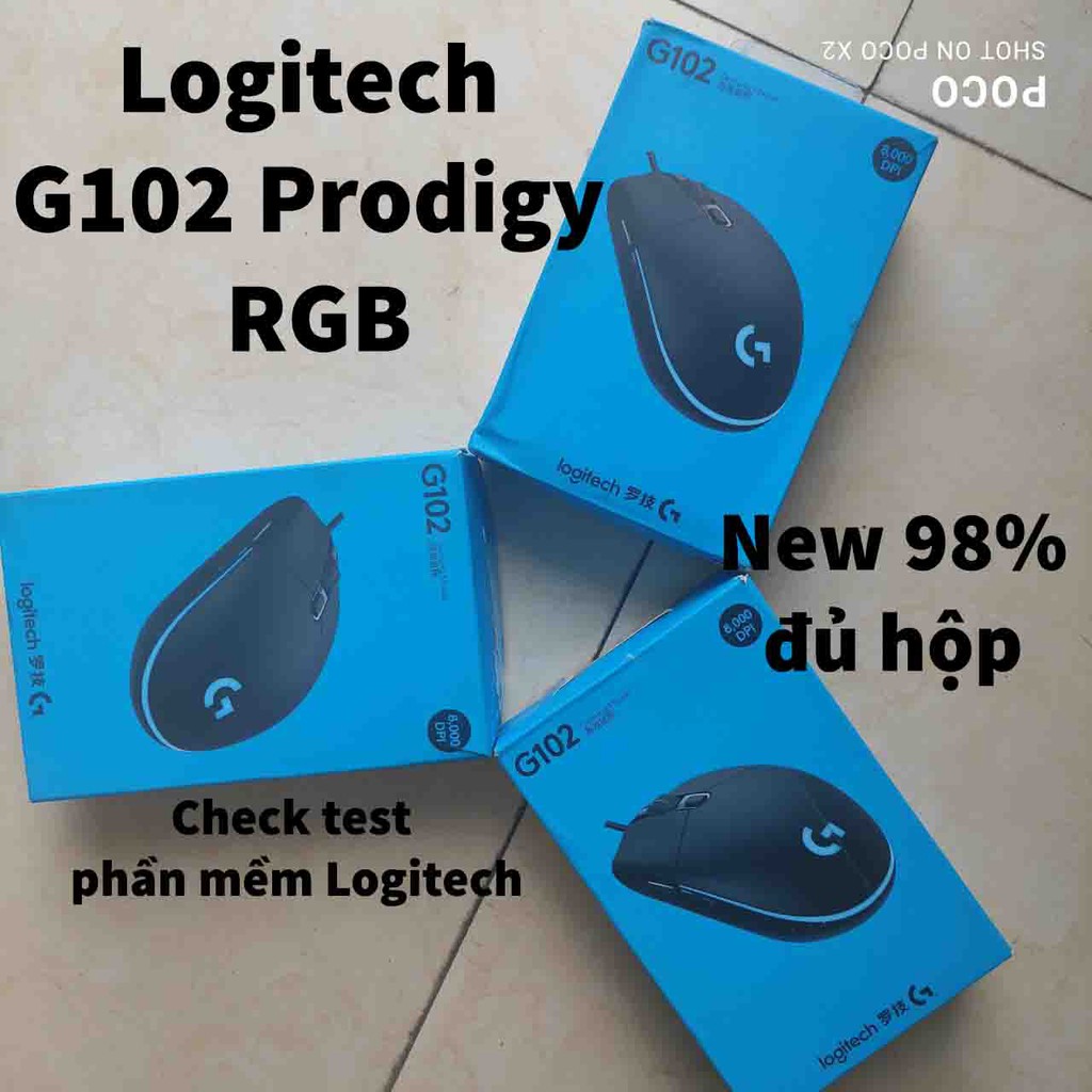 Chuột game Logitech G102 (G103) Prodigy RGB LED-8.000 dpi