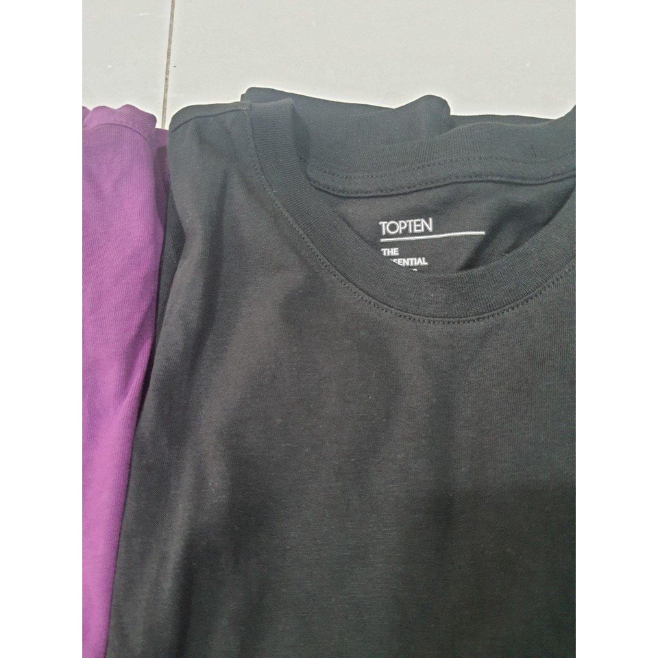 Áo cotton Topten nam cổ tròn