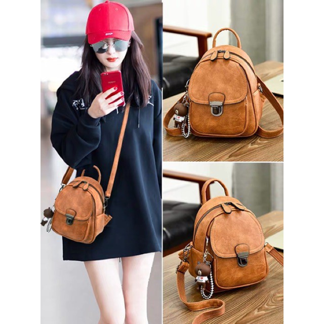 Balo Móc Khóa Gấu Thời Trang Hót Hàng Đẹp hot hit ( mã BLMG110)