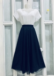 Sét áo và chân váy tutu dáng dài [2 mẫu]