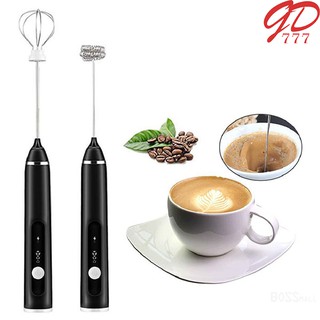 Máy đánh trứng, đánh sữa và tạo bọt cafe di động cầm tay 3 tốc độ sử dụng pin sạc cao cấp giá rẻ