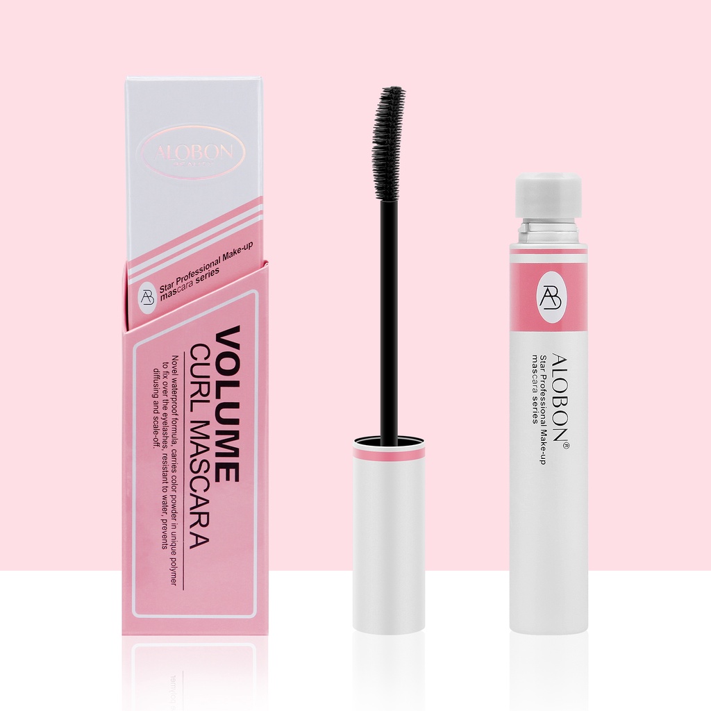 [Hàng mới về] Mascara sợi tơ 4D 12ml màu đen chống nước lâu trôi làm dài dày và cong mi hiệu quả