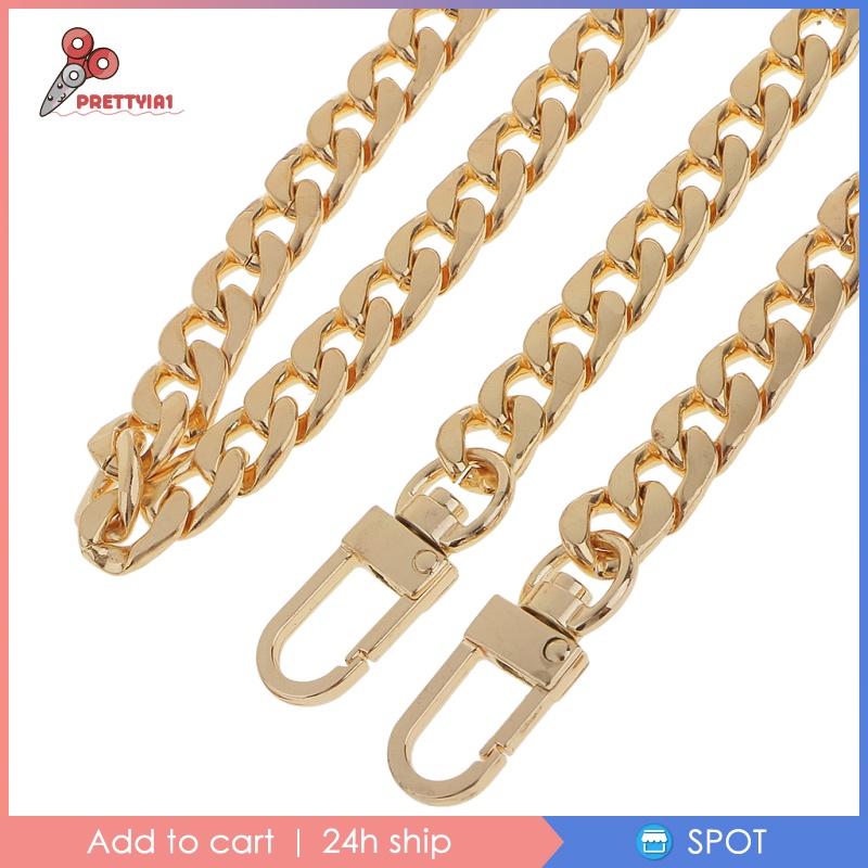 [Prettyia1] Dây Xích Thay Thế Cho Túi Xách / Đeo Vai / Túi Xách