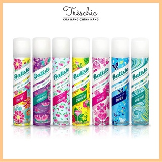 Dầu Gội Khô Batiste Dry Shampoo 200ml,Dầu Gội Giúp Hết Ngứa, Hết Bết Dính Tóc Bồng Bềnh Tức Thì
