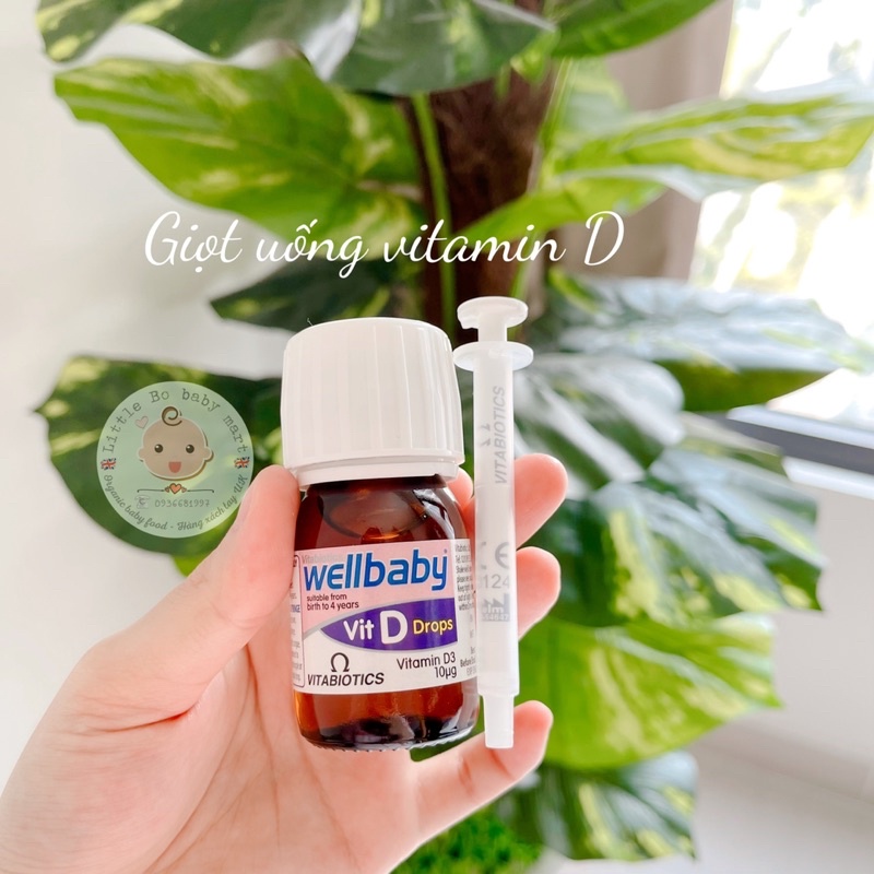 Siro Wellbaby Vitabiotics giúp bé ăn ngon ngủ ngon