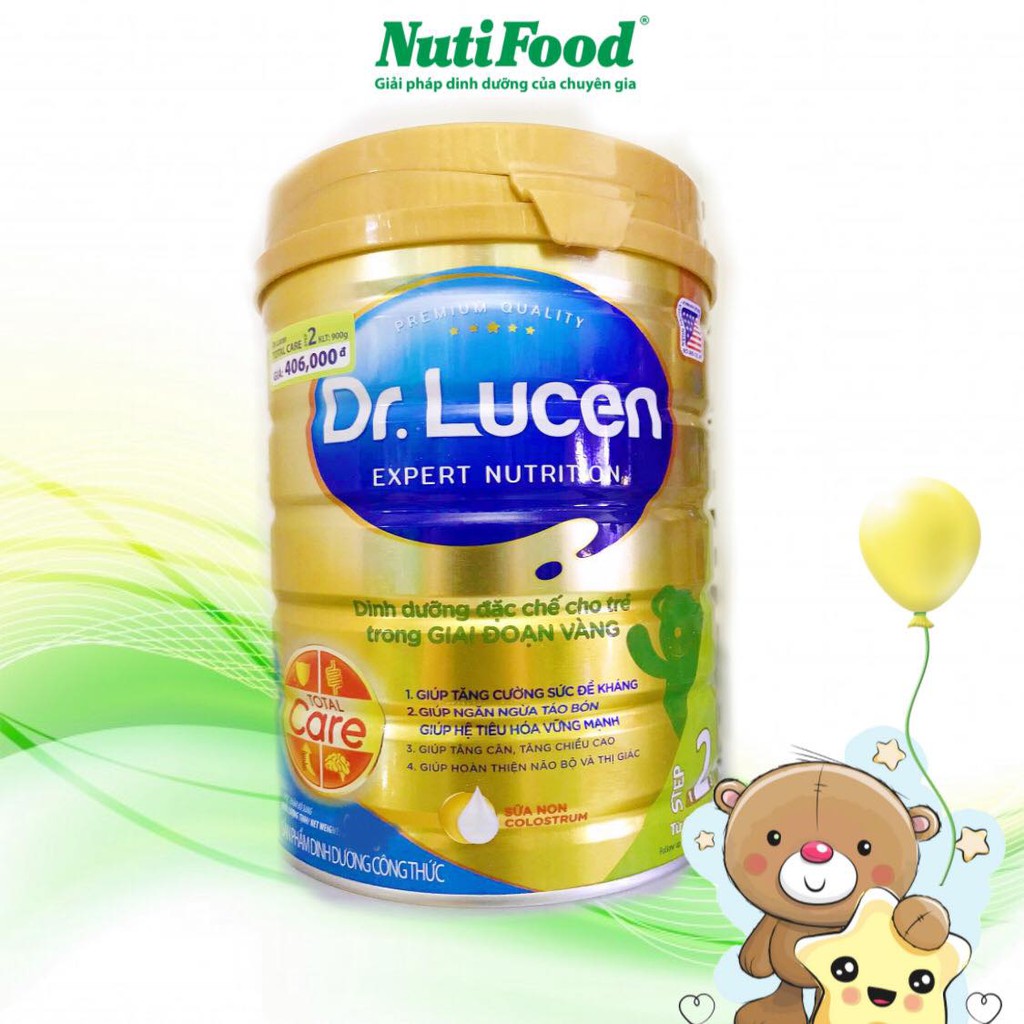 Sữa bột Dr.Lucen step 2 900g