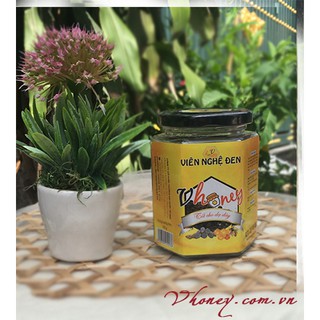 Viên Nghệ Đen Mật Ong Vhoney