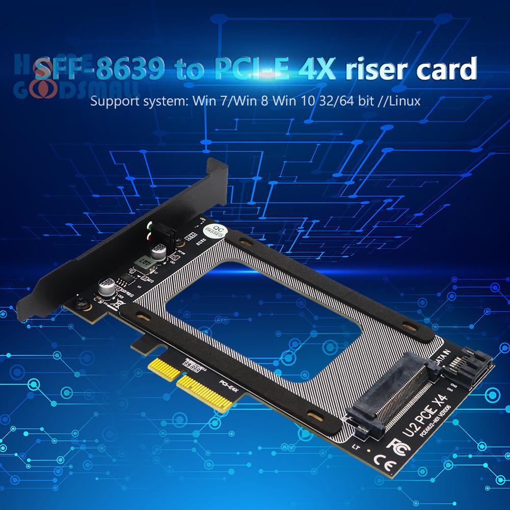 Thẻ Chuyển Đổi Pci-E 4x Sang U.2 Sff-8639 Pcie U.2 Ssd Sang Pci Express | BigBuy360 - bigbuy360.vn