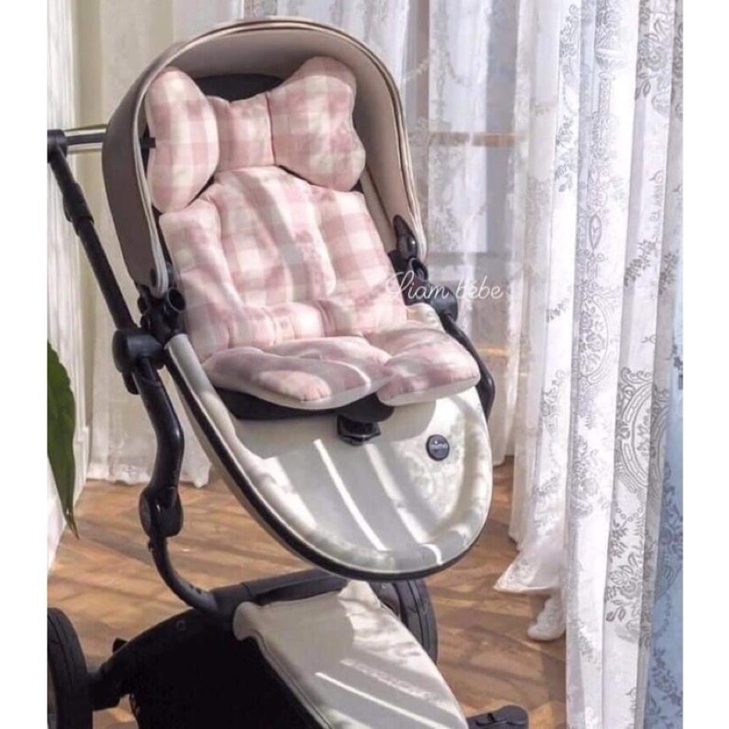 Đệm lót xe đẩy cao cấp chuyên dụng 2 mặt có lưới thông thoáng