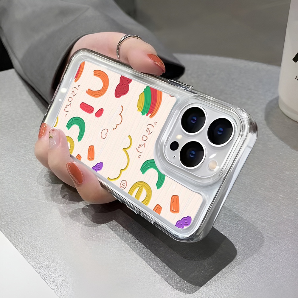 Ốp Điện Thoại Tpu Trong Suốt Hình Vẽ graffiti Cho iphone 14 Plus 11 13promax 12 7Plus X XS Max 7 8 SE 2020