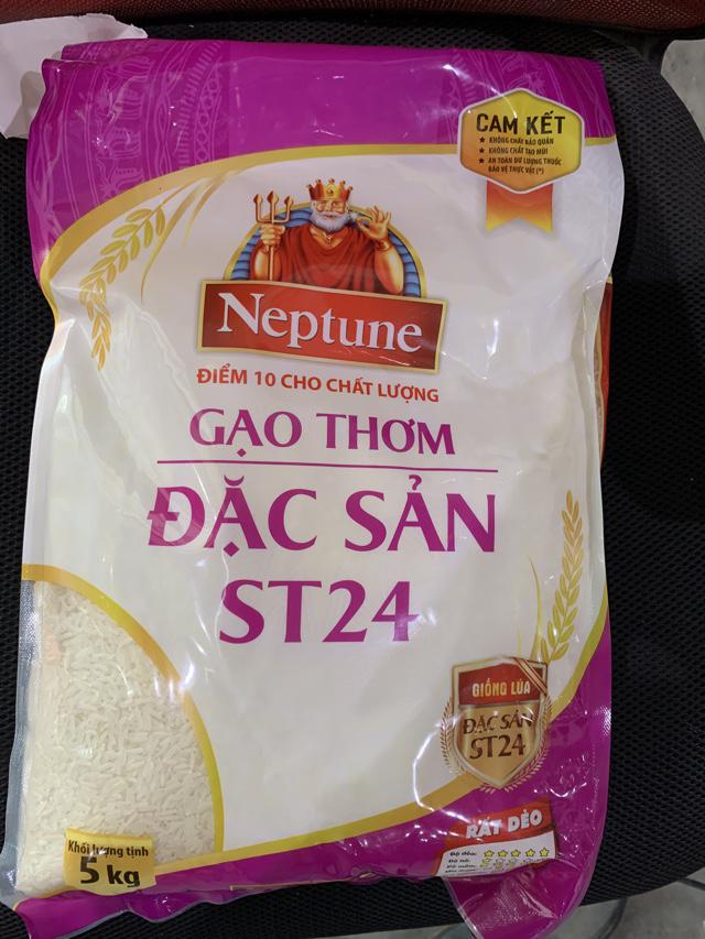 Gạo Thơm Đặc Sản Neptune ST24 5Kg