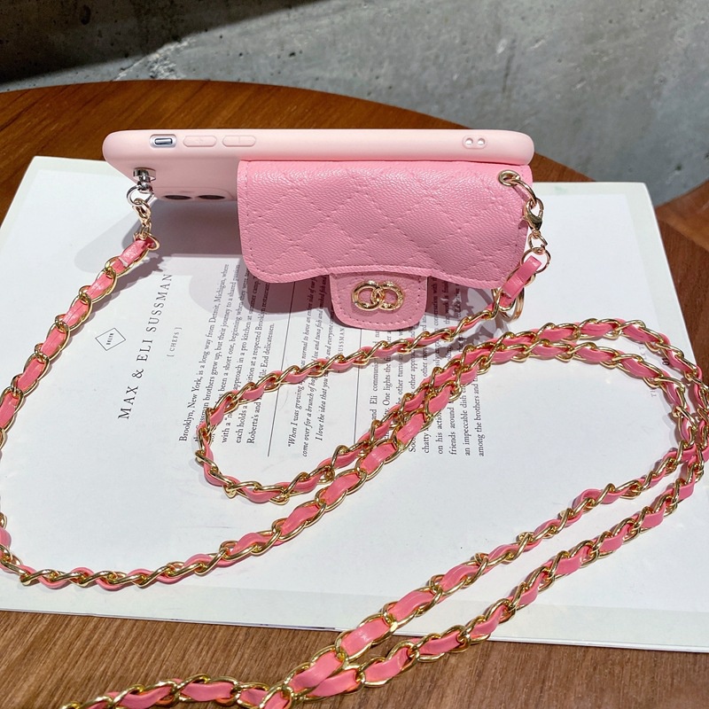 For oppo reno 10 pro 5 8z 6 2f f5 f7 a78 a54 a94 a76 a96 a16 a53 a98 a12 phone cover soft with wallet & long chain