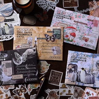 Bộ 100 Miếng Dán sticker Trang Trí Bằng Giấy