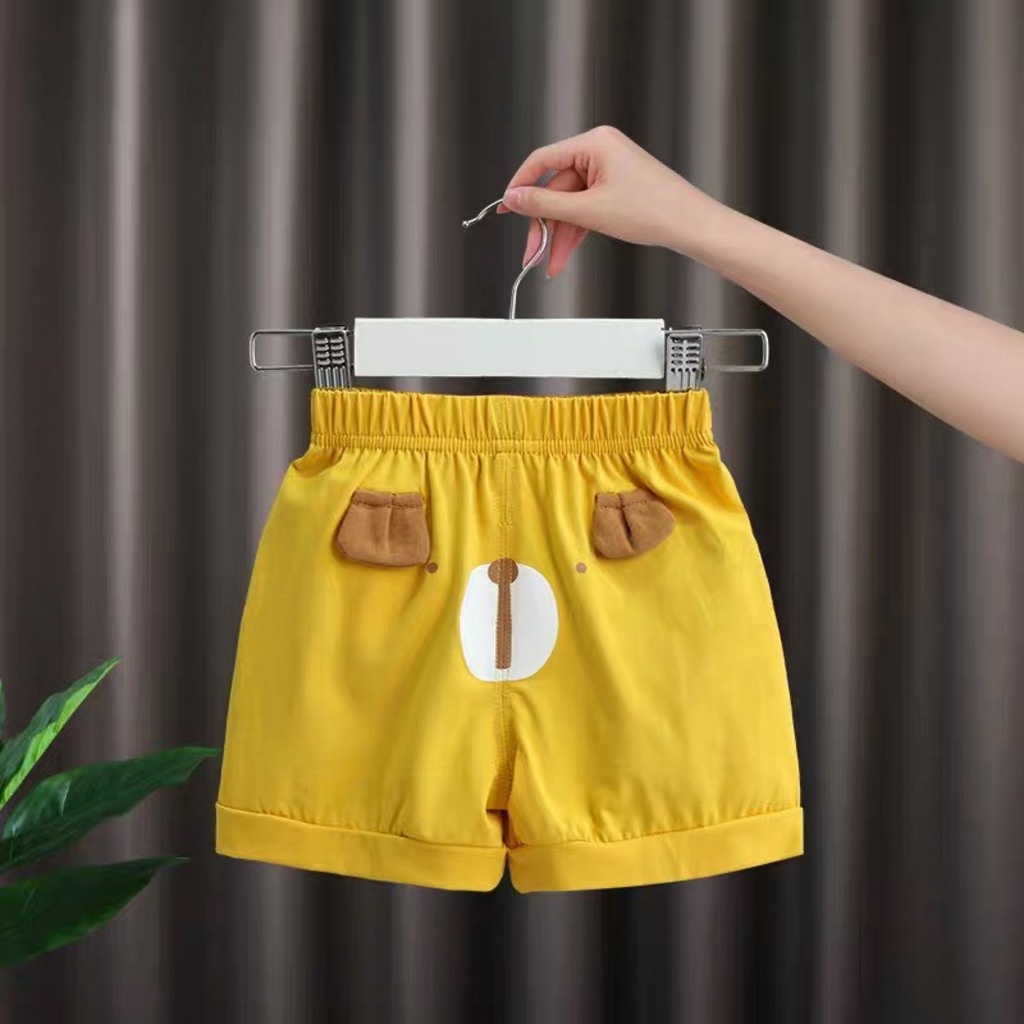 Quần Chục cho bé.chất Cotton co dãn thoáng mát thấm hút mồ hôi hình thú cưng cho bé trai bé gái từ 6-18kg_binbonkids