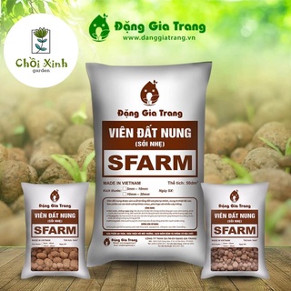 VIÊN ĐẤT NUNG ( SỎI NHẸ ) SFARM TÚI 5dm3