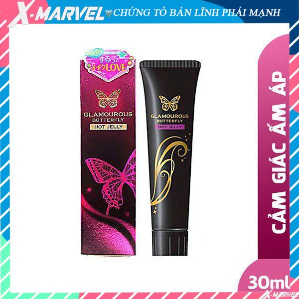 Gel bôi trơn Jex Glamourous Butterfly Hot Jelly 30gr