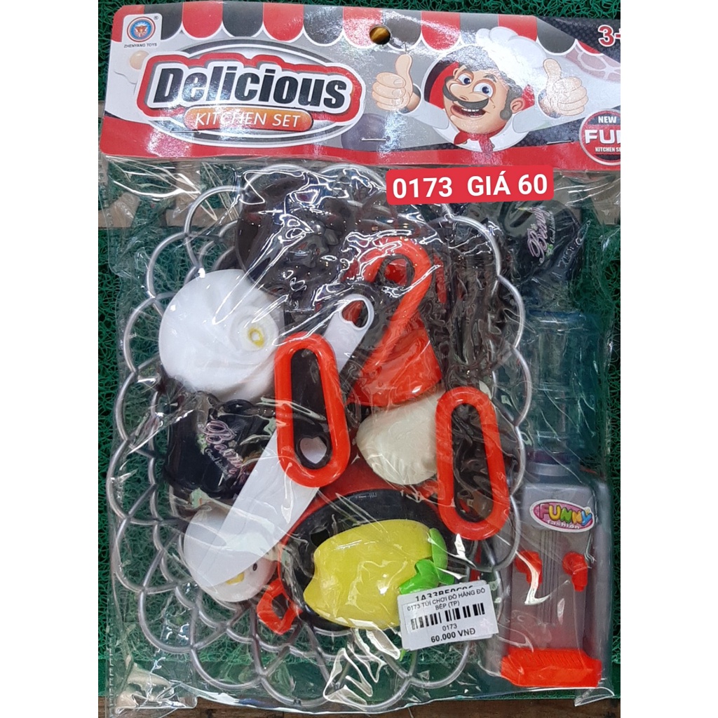 Đồ chơi bé gái - Túi chơi đồ hàng các loại