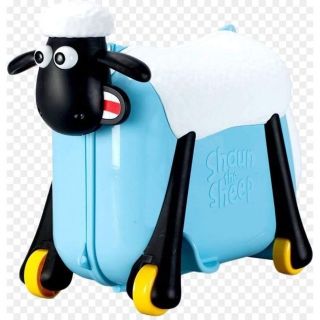 Vali kéo kiêm xe chòi chân cao cấp hình cừu Shaun the Sheep