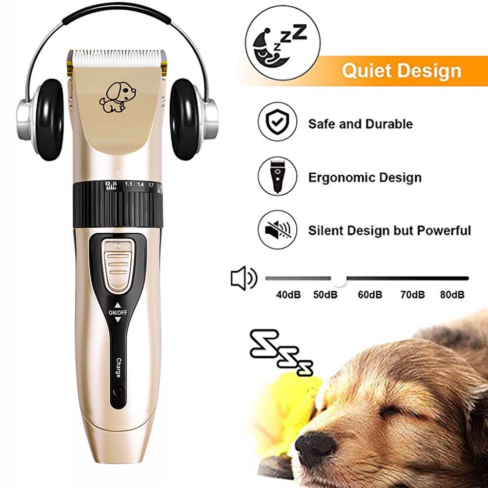 Bộ tông đơ cạo lông thú cưng chất lượng cao