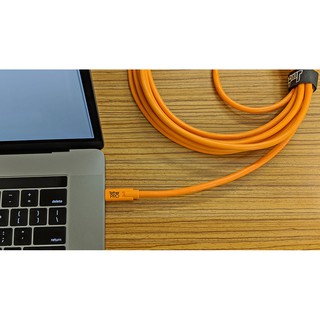 Dây Tether Tools - Cáp TetherPro USB C to USB C - Dài 4.6m - Màu Cam