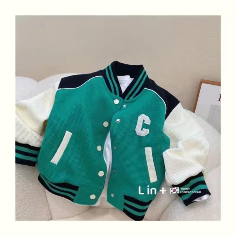 Áo boomber thu đông cho bé