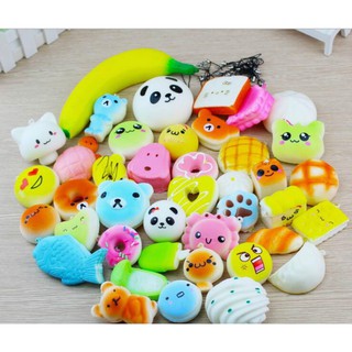 Set 20 đồ chơi bóp Squishy hình thú dễ thương