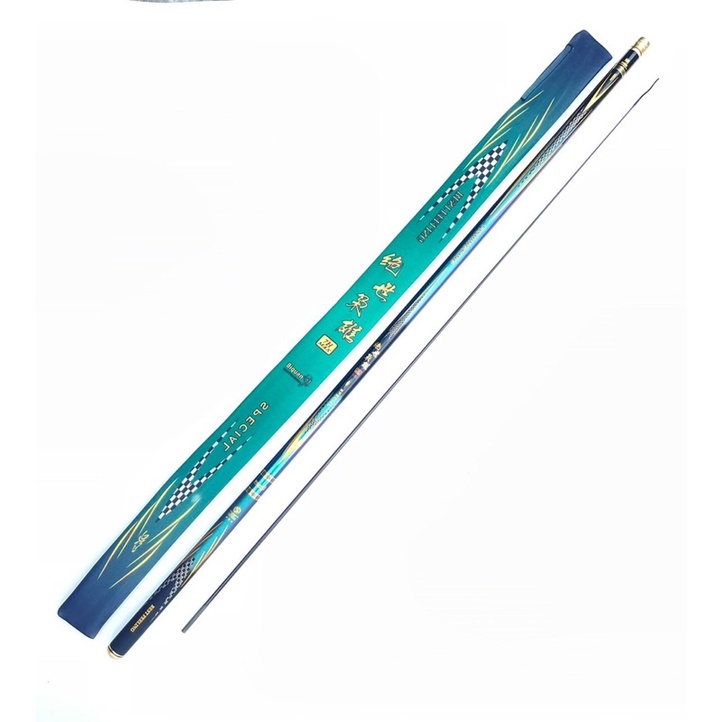Cần câu tay 7H dài 5m4 + tặng 1 ngọn cần siêu khoẻ tải cá 1 đến 10kg thoải mãi y hình