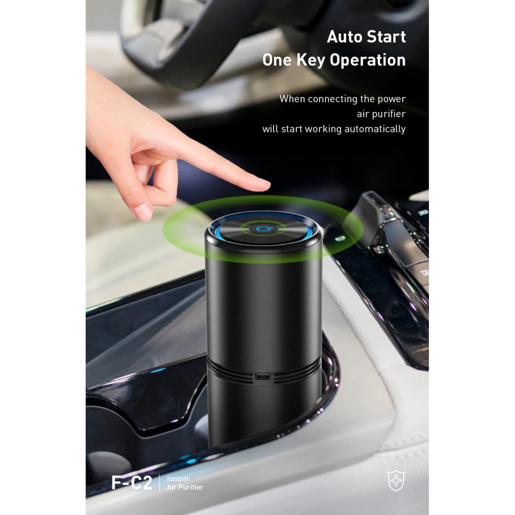 [BH 12 THÁNG] MÁY LỌC KHÔNG KHÍ ION ÂM EASYCARE F-C2, KHỬ MÙI LỌC KHÔNG KHÍ Ô TÔ PHÒNG NGỦ | BigBuy360 - bigbuy360.vn
