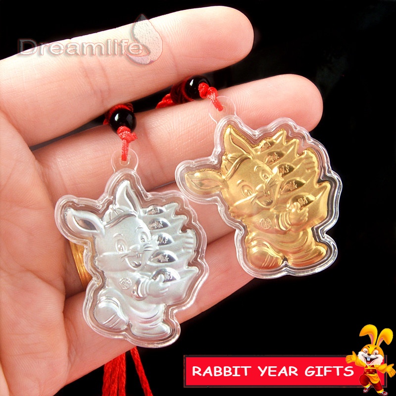 Vòng cổ Mặt Thỏ Hoạt Hình May Mắn 2023