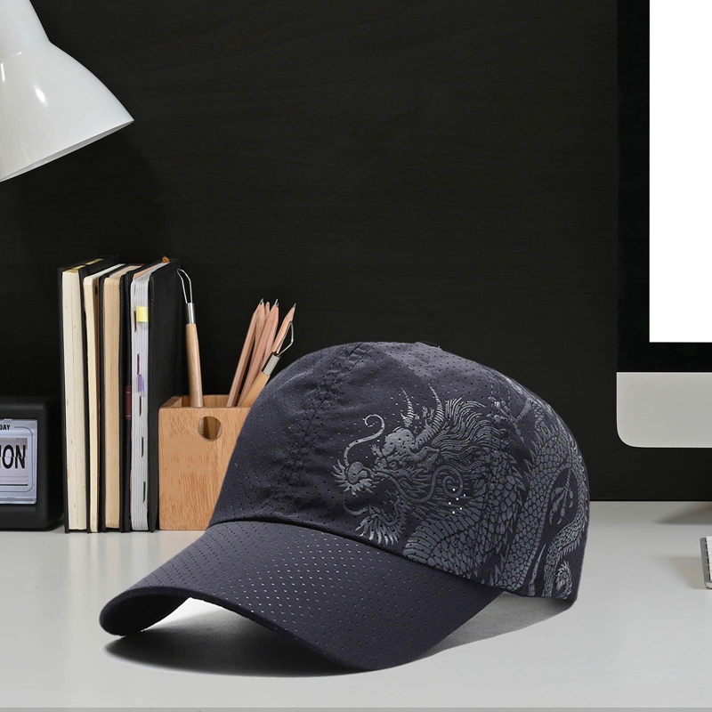 Nón Kết Thêu Hình Rồng Trung Hoa Cá Tính Cho Nam Nữ