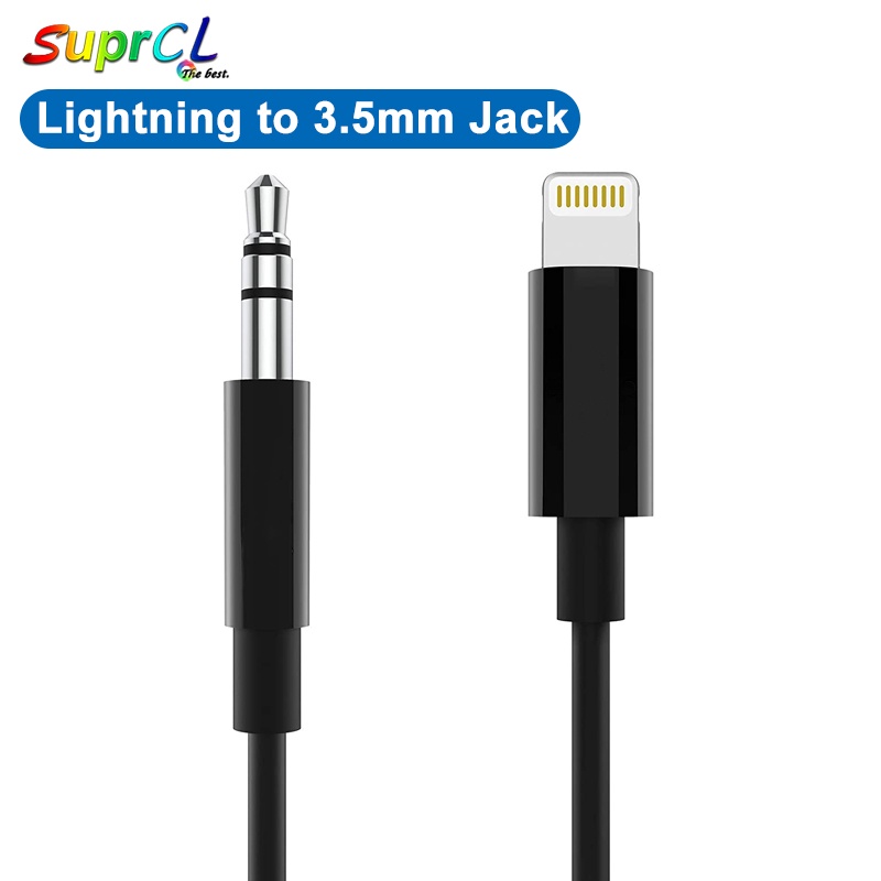 Cáp chuyển đổi âm thanh 3.5mm từ sang Aux dành cho IP12 12Pro 12ProMax 11 11Pro 11ProMax XS SE XR XSMax